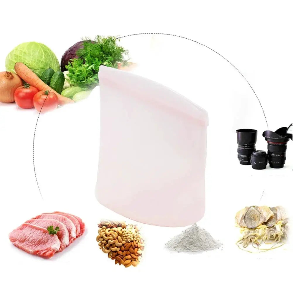 Silicone Food Storage Bags | Leakproof | Temp Resistant | 500ml 1000ml 1500ml