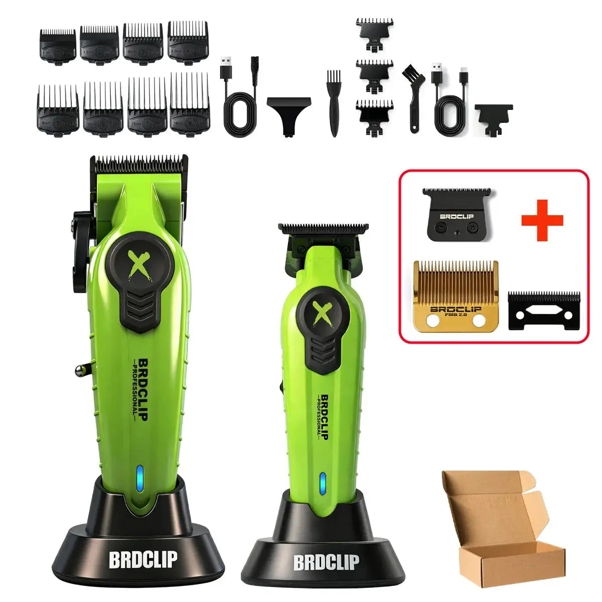 Hair Clipper Kit | 90 Min Battery Life | Stainless Steel Blades | FA1C FA1T FA1S