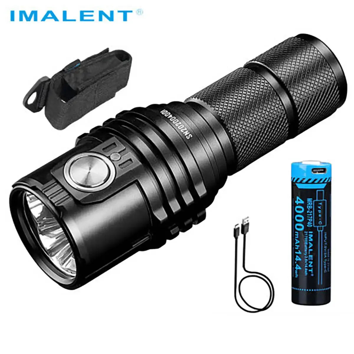 IMALENT MS03 EDC Flashlight 13000 Lumens Rechargeable Handheld Torch for Adventure Mountain Climbing Outdoor Exploration from PriceLows™