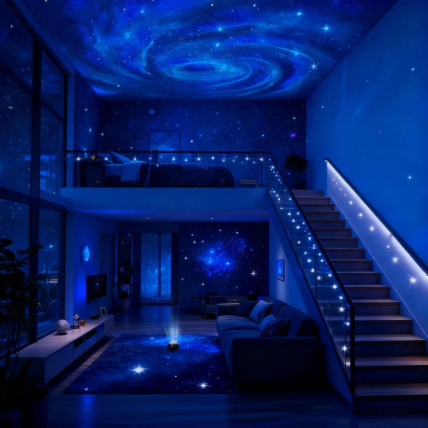 LED Star Projector Night Light | LED Light Source | Brightness 249 To 2000