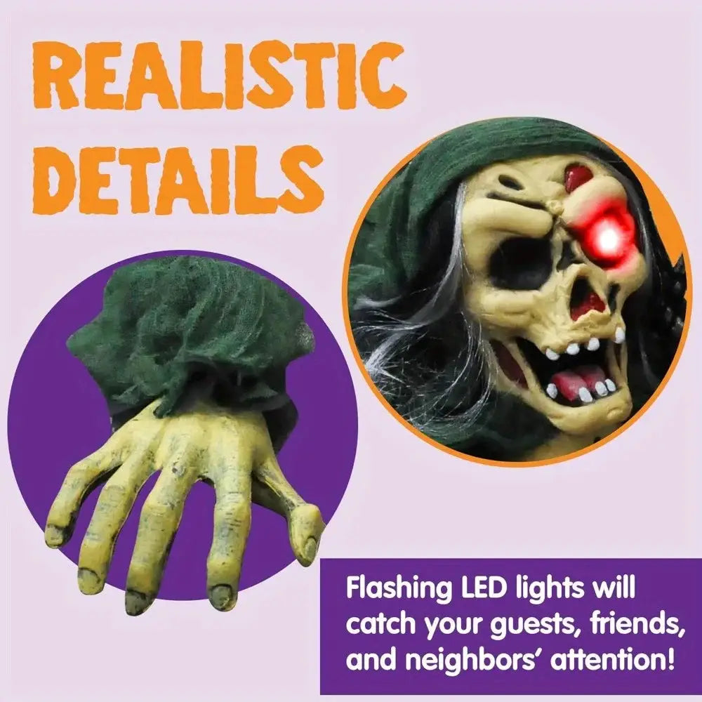 Zombie Groundbreaker | Creepy Sound | Glowing Eyes | Outdoor