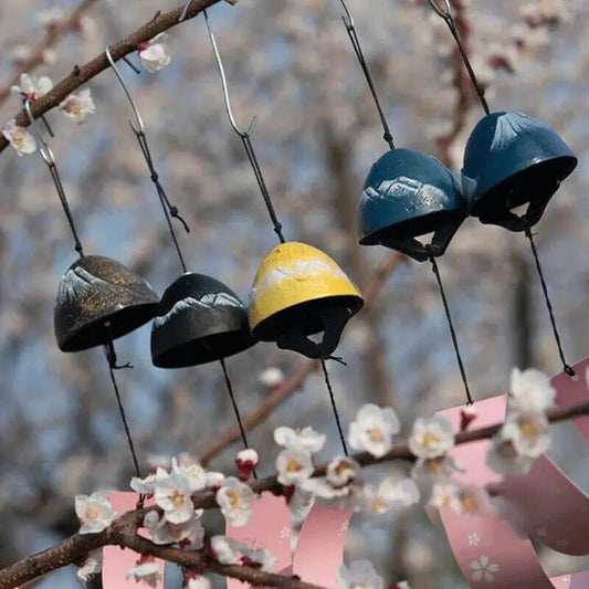 Japanese-style Wind Chimes Durable Chinese Hanging Bell Vintage Windchime Cast Iron Metal Garden Decoration Wind Bell Outdoor from PriceLows™