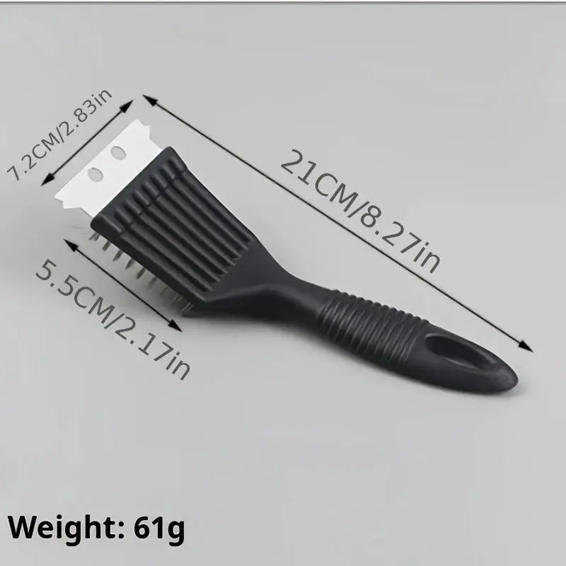 Barbecue Grill Brush | Stainless Steel Bristles | Heat Resistant | 1 Pack