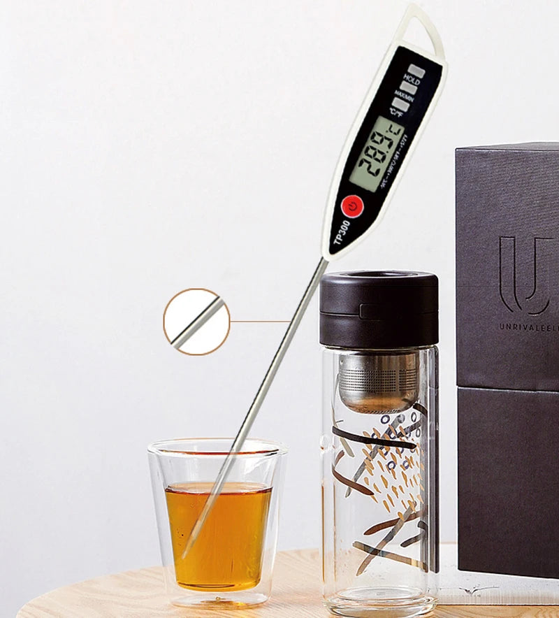 Probe Type Food Thermometer | Digital Display | For Meat And Milk | TP300