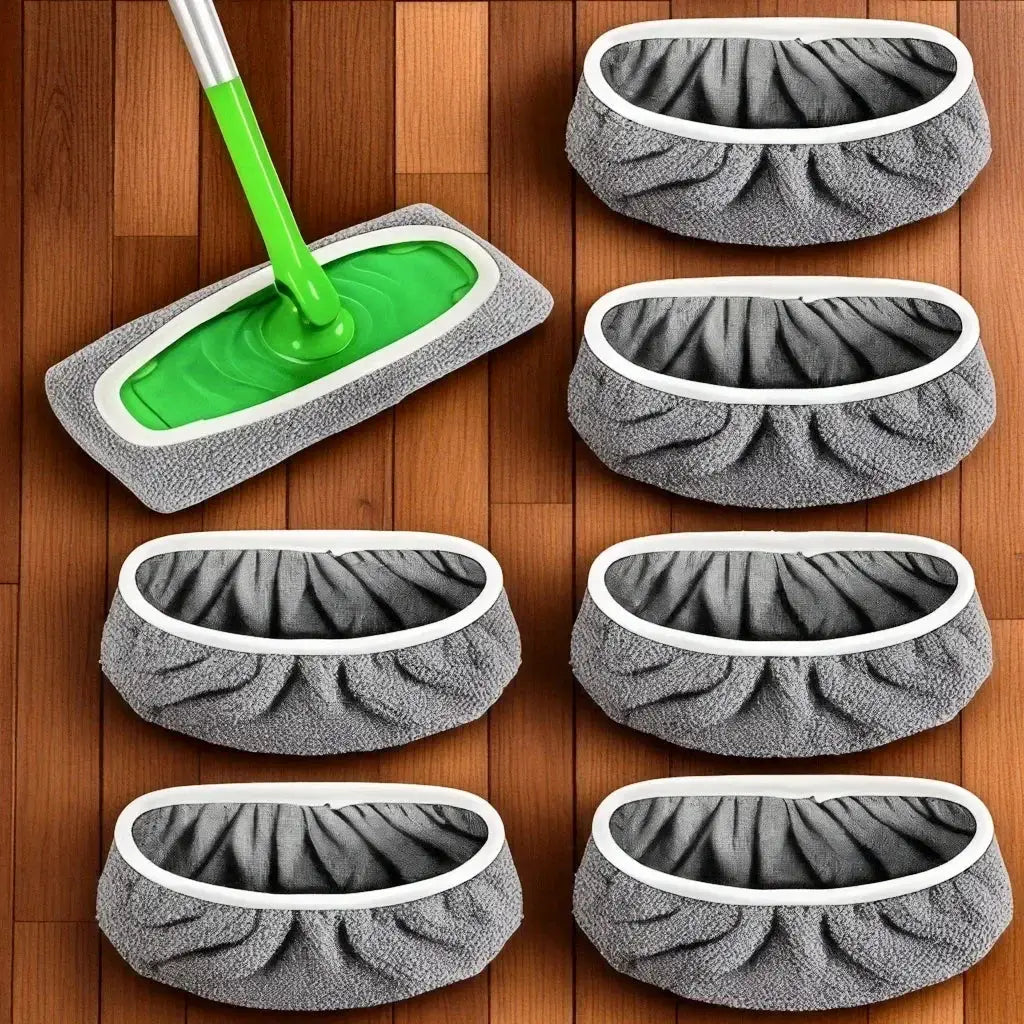 Reusable Ultra-fine Fiber Mop Pads, Excellent Water Absorption, Strong Adhesion Replacement Cleaning Pads Compatible with Most S from PriceLows™
