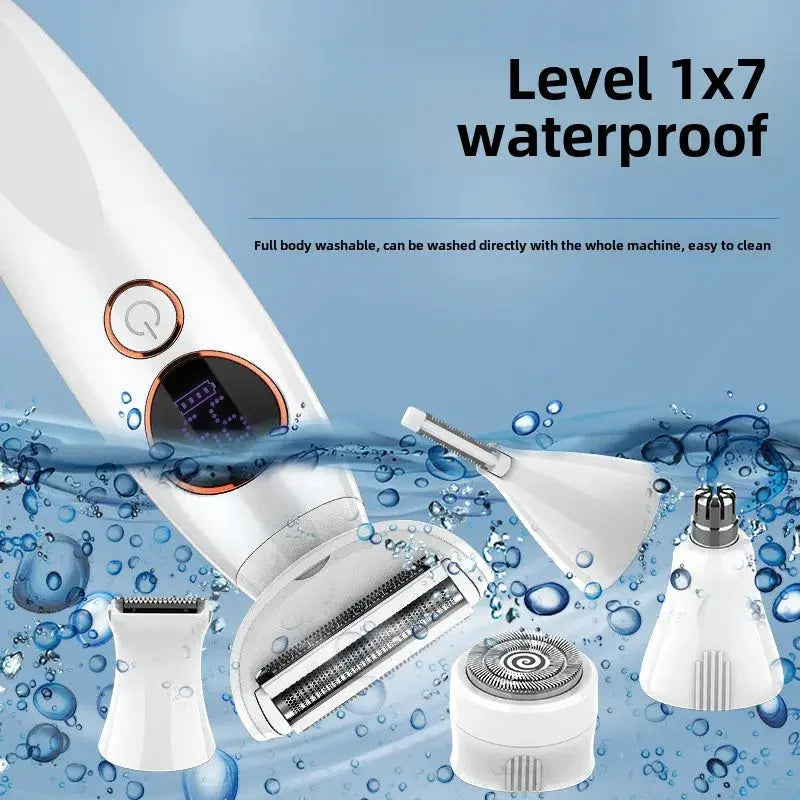 Hair Removal Device 5-in-1 | USB Charging | Battery Life 51-90 Minutes
