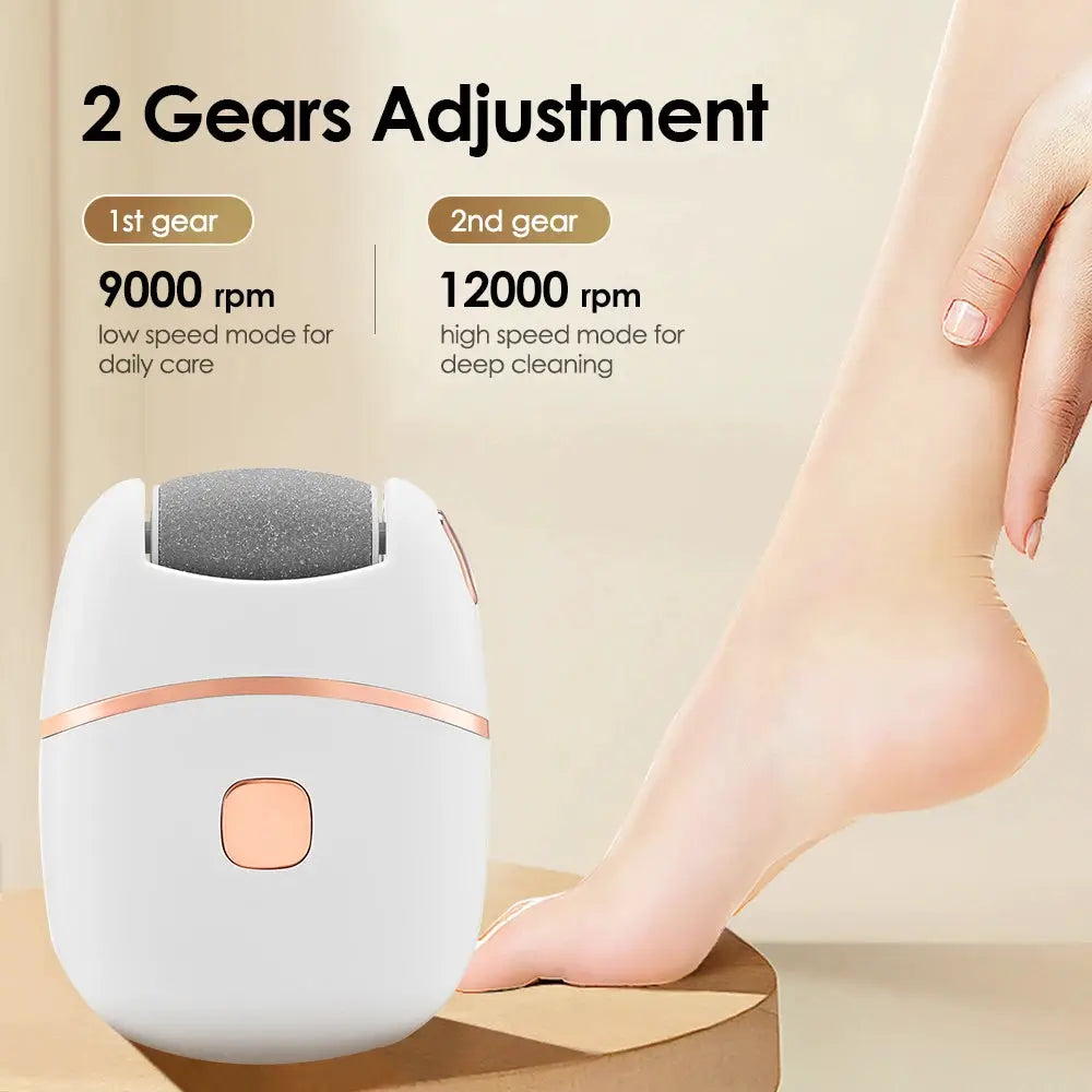 Electric Foot Grinder Pedicure Tools Foot Care File Leg Heels Remove Dead Skin Callus Remover Feet Clean Care Machine Foot File from PriceLows™