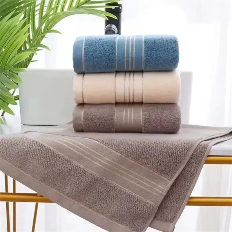 1 Towel Thickened Absorbent Towel Pure Cotton Quick Absorbent Soft Quick Dry Thickened Face Towel from PriceLows™