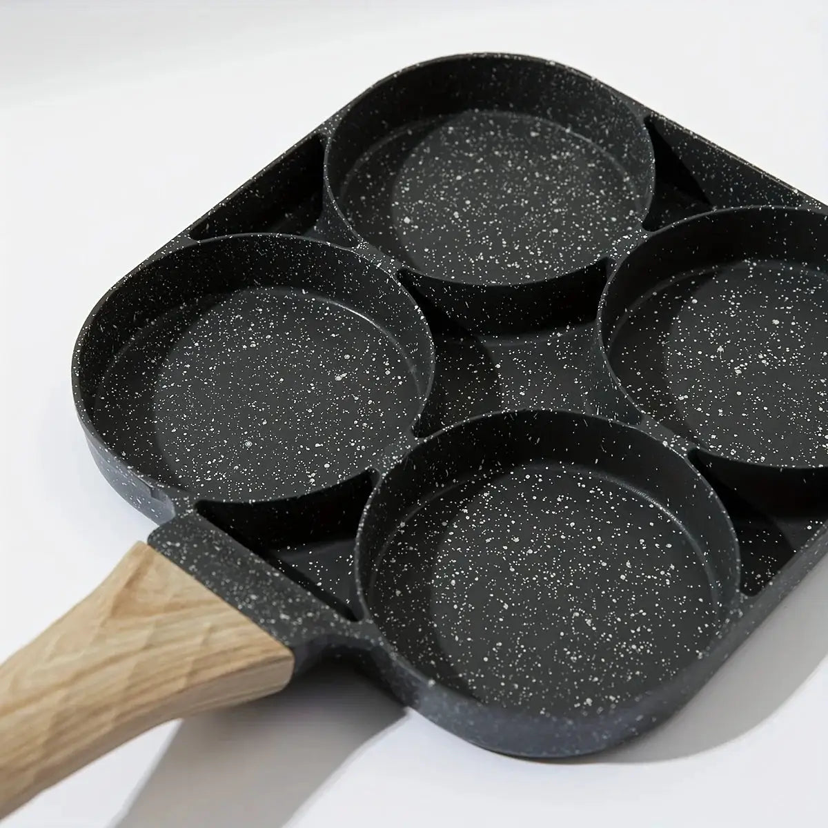 Nonstick Omelette Pan | Four-Hole Design | Induction And Gas Compatible | 1pc
