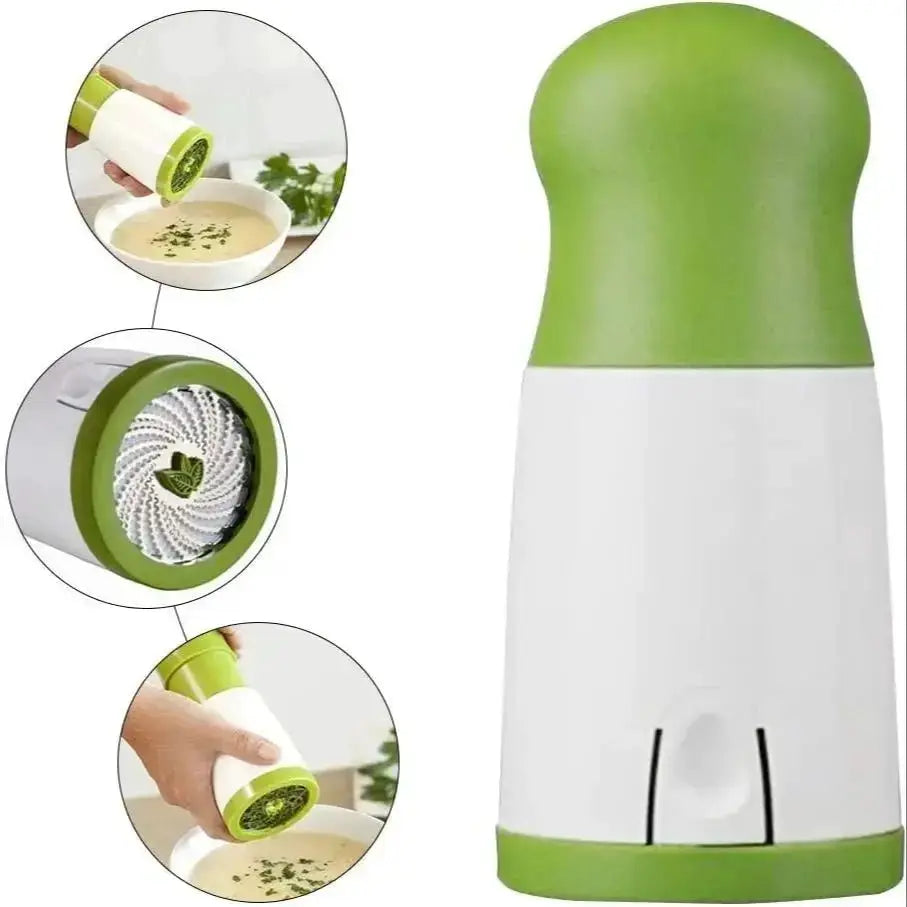 Manual Herb Grinder | Stainless Steel Blades | Multi Purpose Kitchen