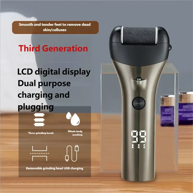 Eletric Pedicure Tools Professional Grinding Exfoliator For Heel Callus Foot Dead Skin Scab Remover Remover Repair Care Sander from PriceLows™