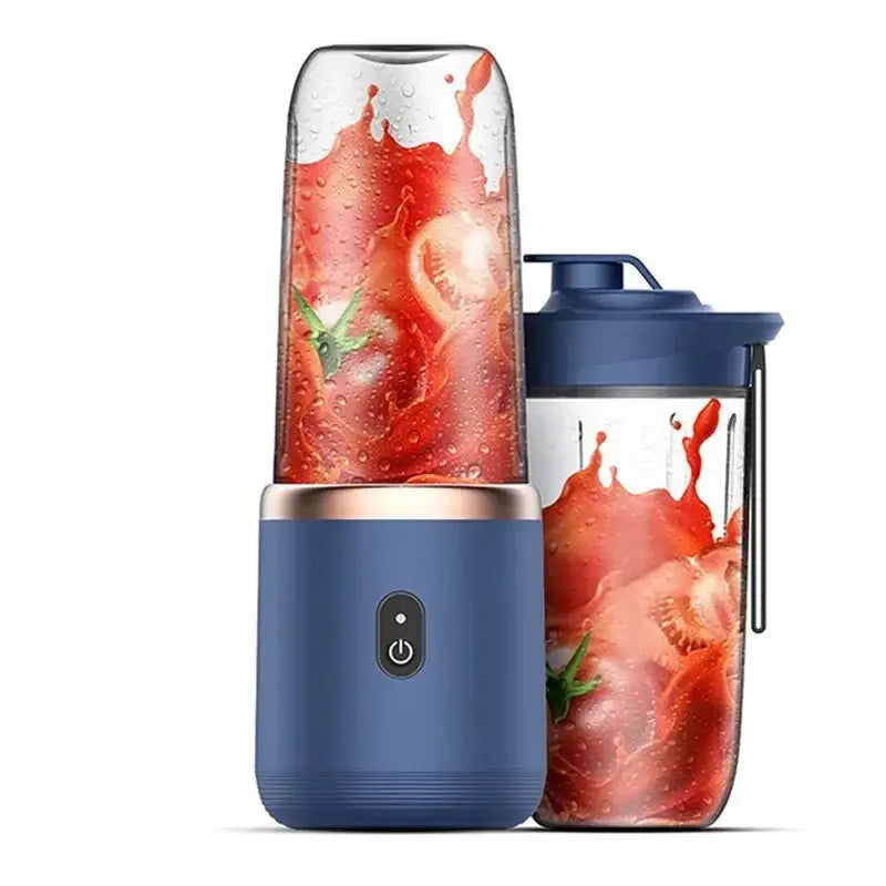 Portable Fruit Juice Blenders Summer Personal Electric Mini Bottle Home USB 6 Blades Juicer Cup Machine For Kitchen from PriceLows™
