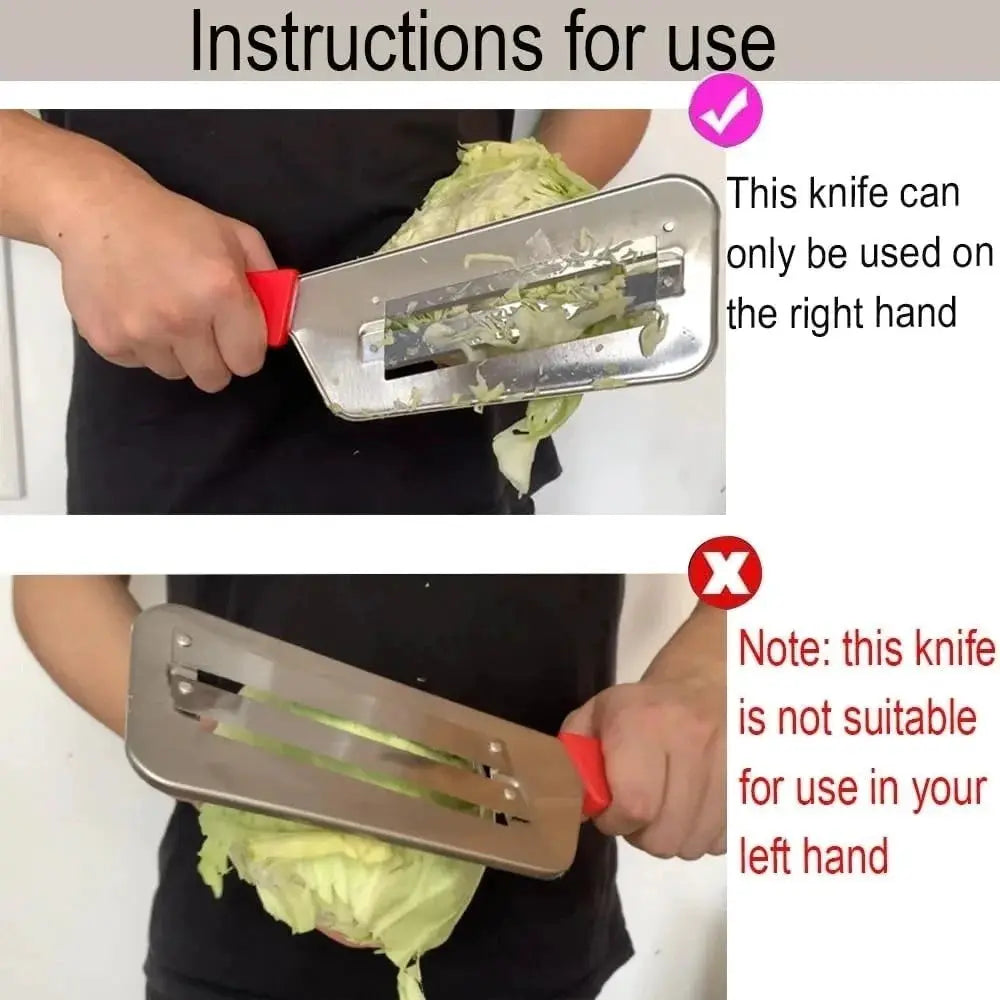 Vegetable Slicer | Stainless Steel | Multifunctional | Cabbage Cutter Peeler