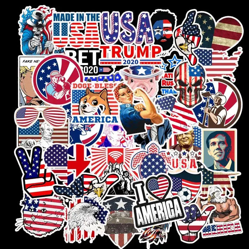 Patriotic Party Supplies | 4th Of July Banner, Balloon & Plate Set