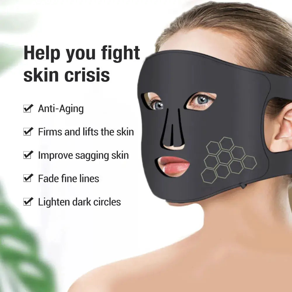 Red Light therapy Mask 460nm 660nm 850nm LED Beauty Devices Face Instrument Rejuvenation Skin Anti Aging Wrinkle Skin Repair from PriceLows™