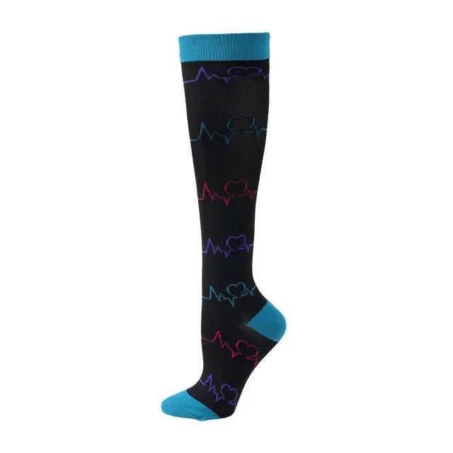 Compression Socks | Crew Height | Four Way Stretch | Unisex
