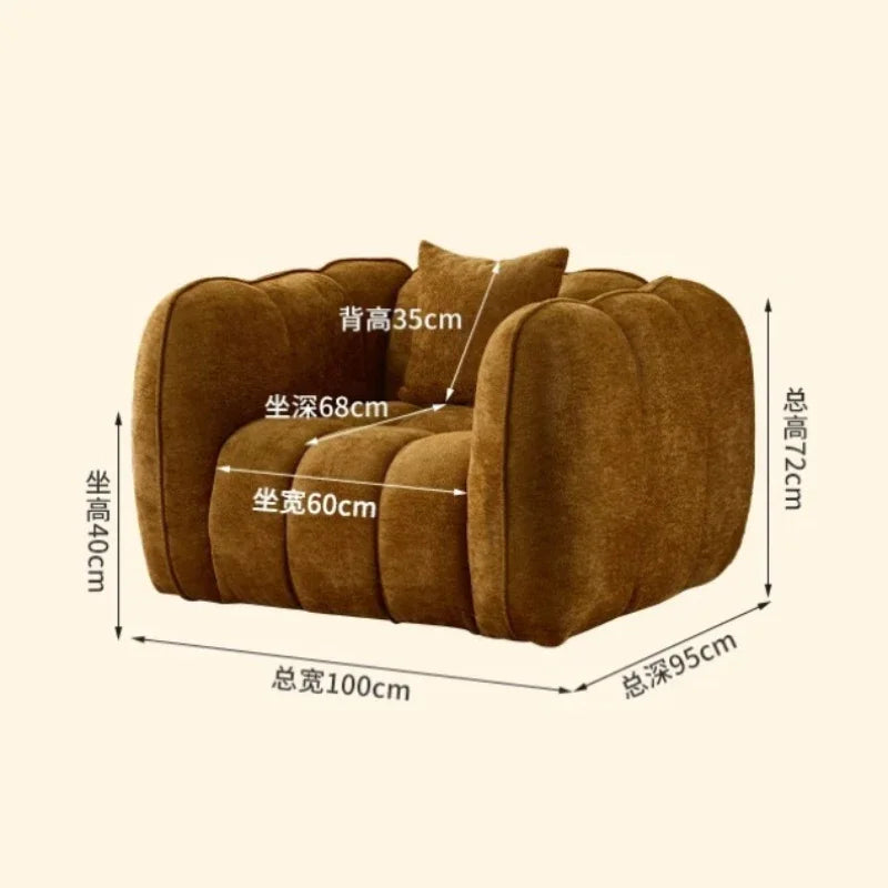 Sofa | Velvet Fabric | L Shaped Sectional | Single Double Triple