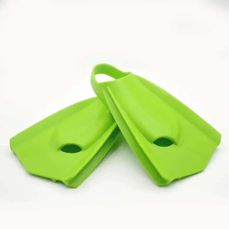 Short Silicone Swim Fins Adults Child Professional Snorkeling Diving Training Equipment Swimming Flippers Pool Ocean Swim Shoes from PriceLows™