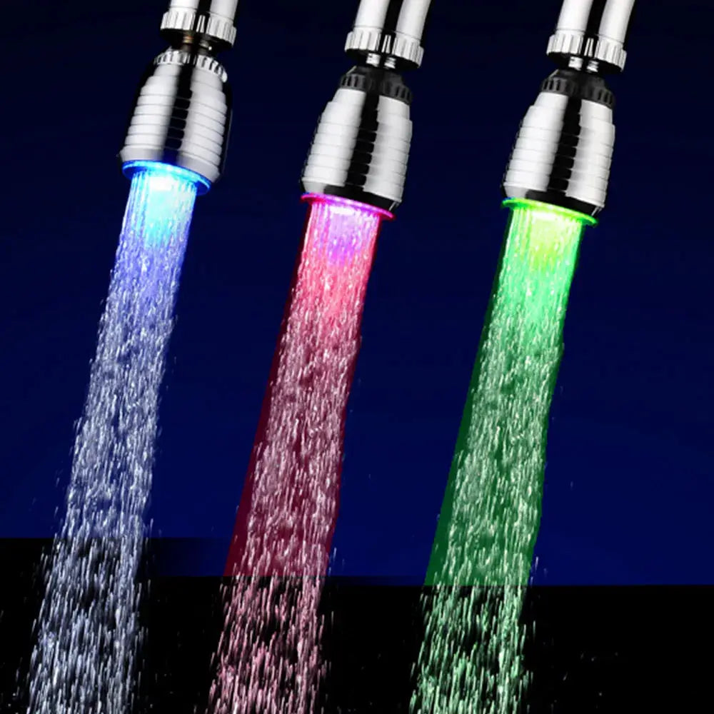 LED Water Faucet Light Water Stream Movable Water Faucet RGB Colors Changing Temperature Control Water Faucet Tap for Kitchen from PriceLows™