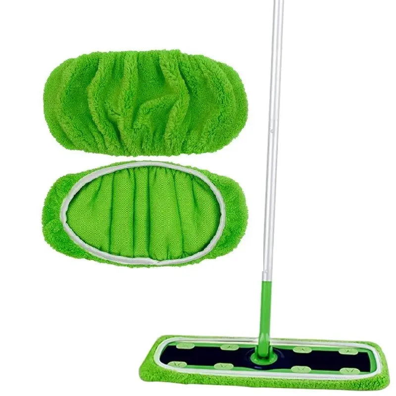 2pcs Flat Mop Replacement Cloth Cover Reusable Microfiber Cleaning Pad Mop Cloths for Swiffer Sweeper XL Accessories from PriceLows™