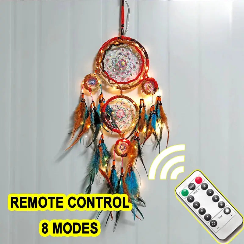 big dream catcher hanging/light decoration nordic decoration home girls room/nursery/kids decor dreamcatcher children room new 5 from PriceLows™
