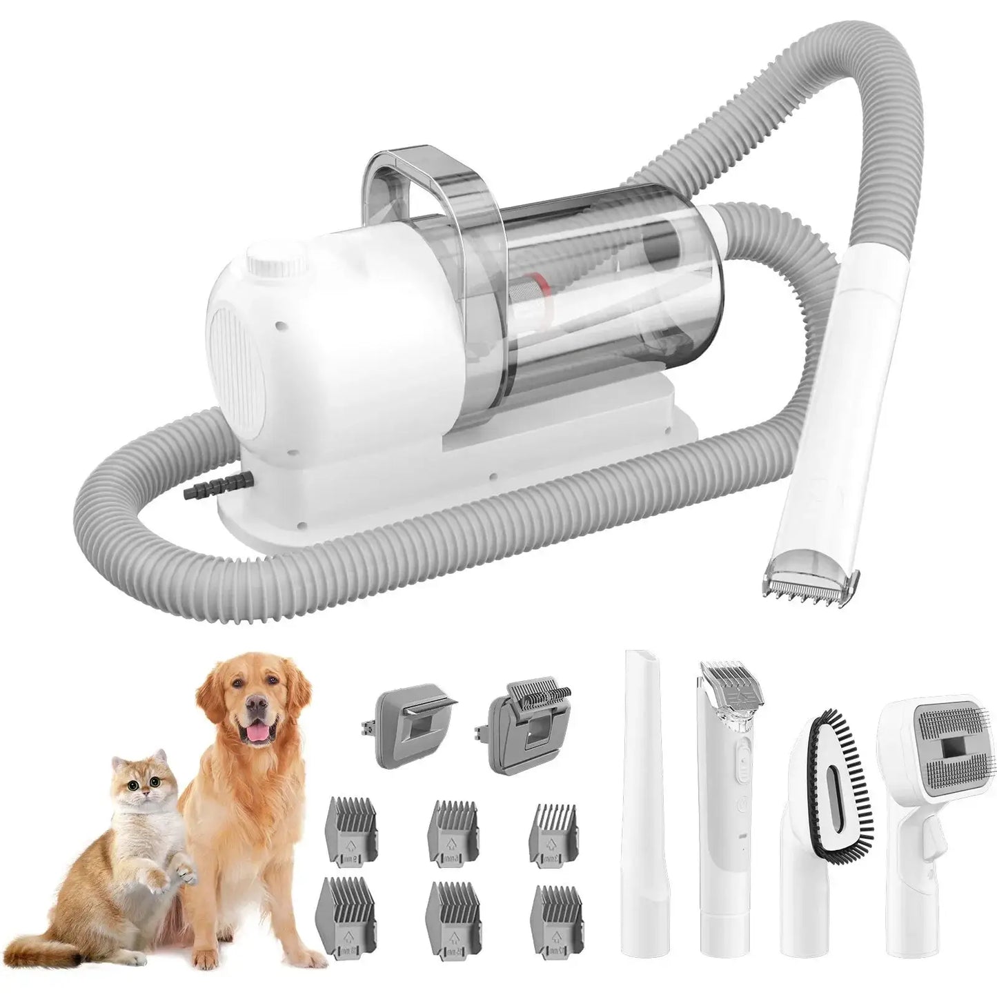Dog Hair Vacuum | 6 In 1 Design | Powerful Suction | 1-2 L Dust Box