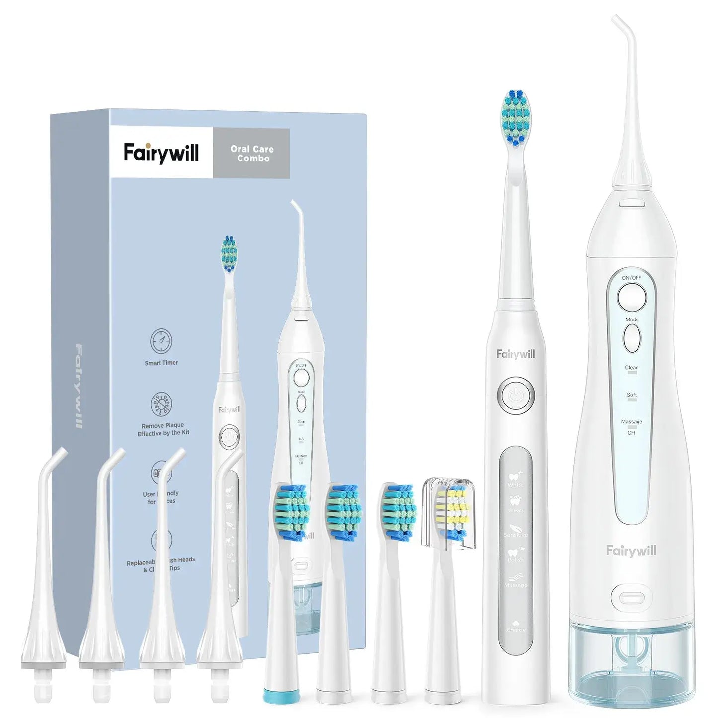 Water Flosser | Cordless USB Rechargeable | IPX7 Waterproof | FW5020E