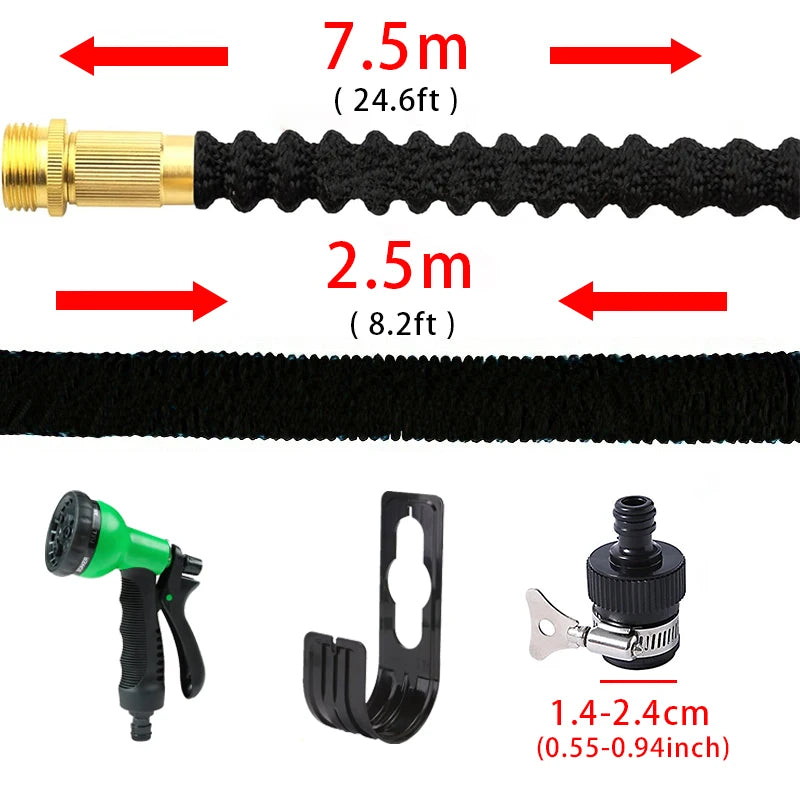 Garden Water Hose 3 Times Expandable Watering Hose High Pressure Flexible Car Wash Watering Garden Irrigation Magic Hose Pipe from PriceLows™