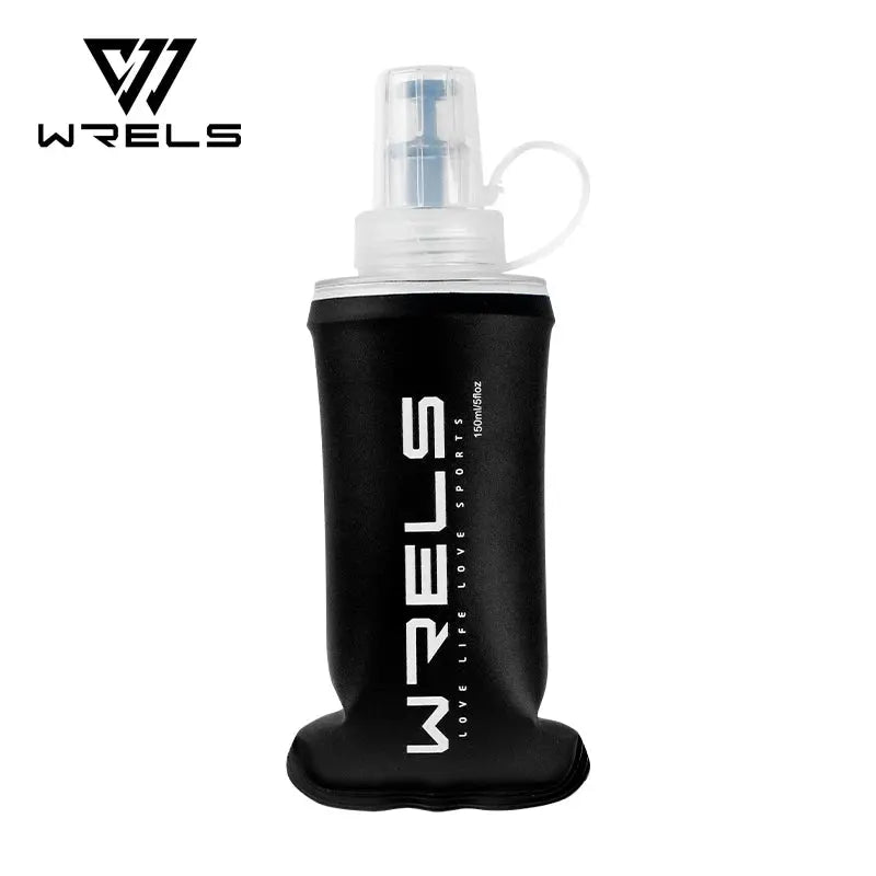 WRELS Portable Sports Soft Flask BPA-Free Running Cycling Water Bottle Outdoor Sports Marathon Folding Collapsible Water Bottle from PriceLows™