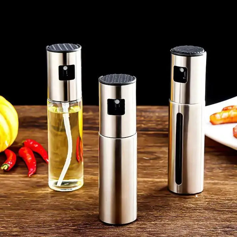 Olive Oil Sprayer | Glass Body | Stainless Steel Nozzle | One Size