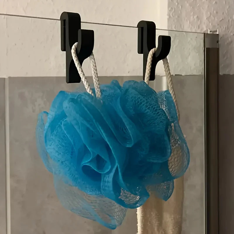 3D Shower Door Towel Hook for 8mm Glass Doors Bathroom Hanger for Clothes Towel Bathrobes Laundry Dormitory Apartment from PriceLows™
