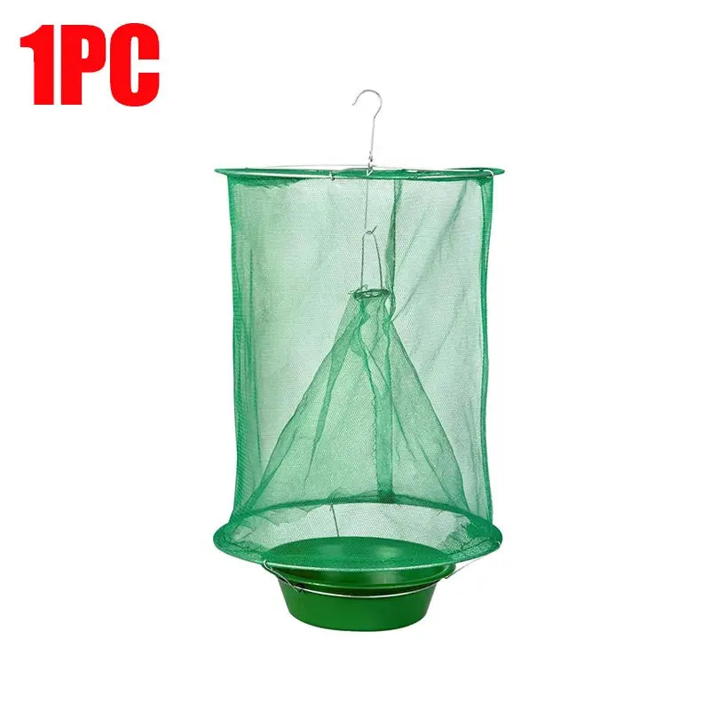 Outdoor Fly Traps Reusable Hanging Insect Catcher Mesh Cage Orchard Farm Flying Trap Repellent Garden Pest Catchers Control Tool from PriceLows™