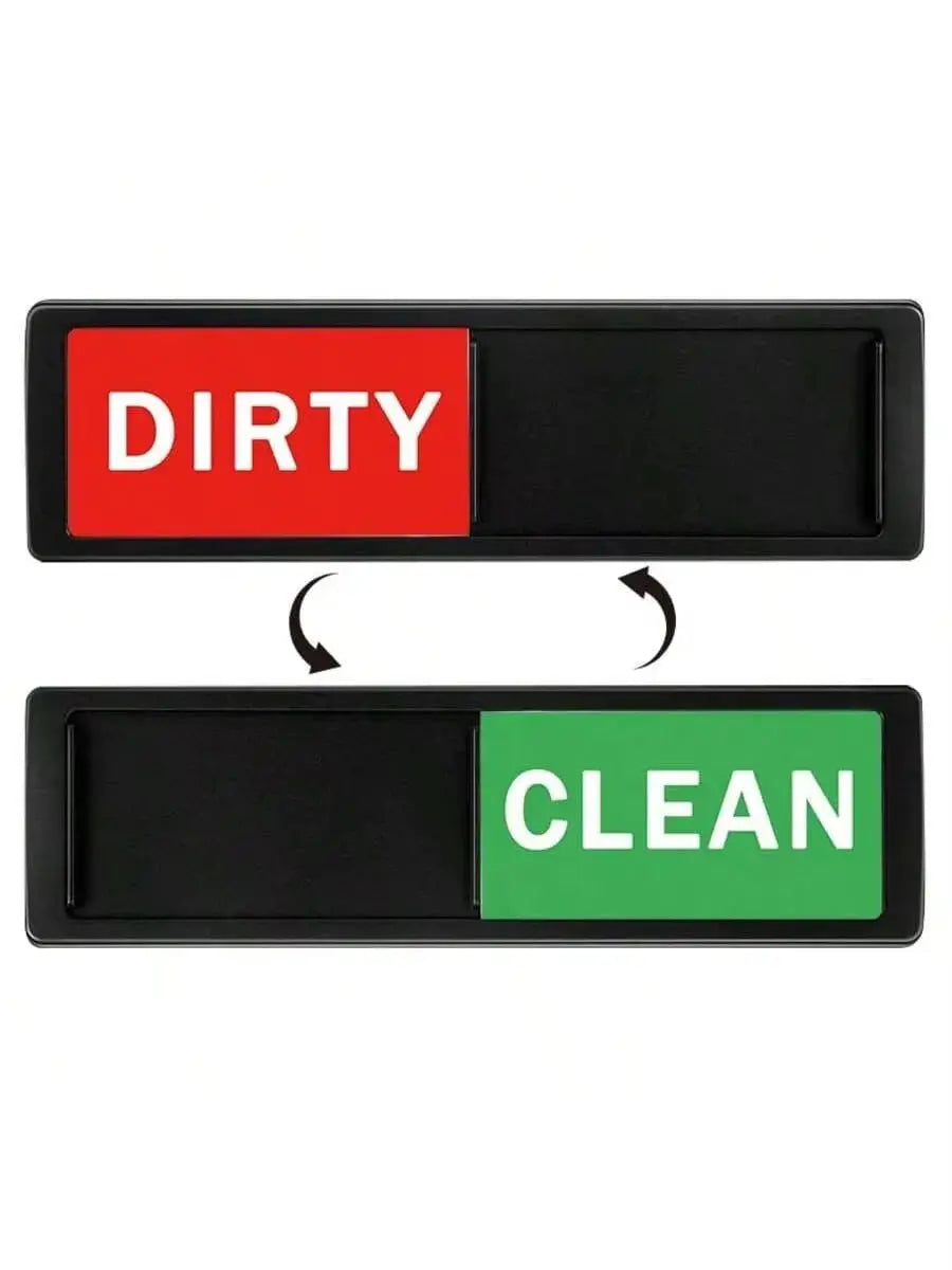 Dishwasher Status Indicator Magnet | Clean Dirty Sign | Fridge Magnet | 1 Piece