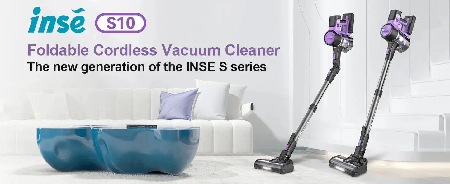 Cordless Vacuum Cleaner | 45KPa Suction Power | Up To 50 Min Runtime