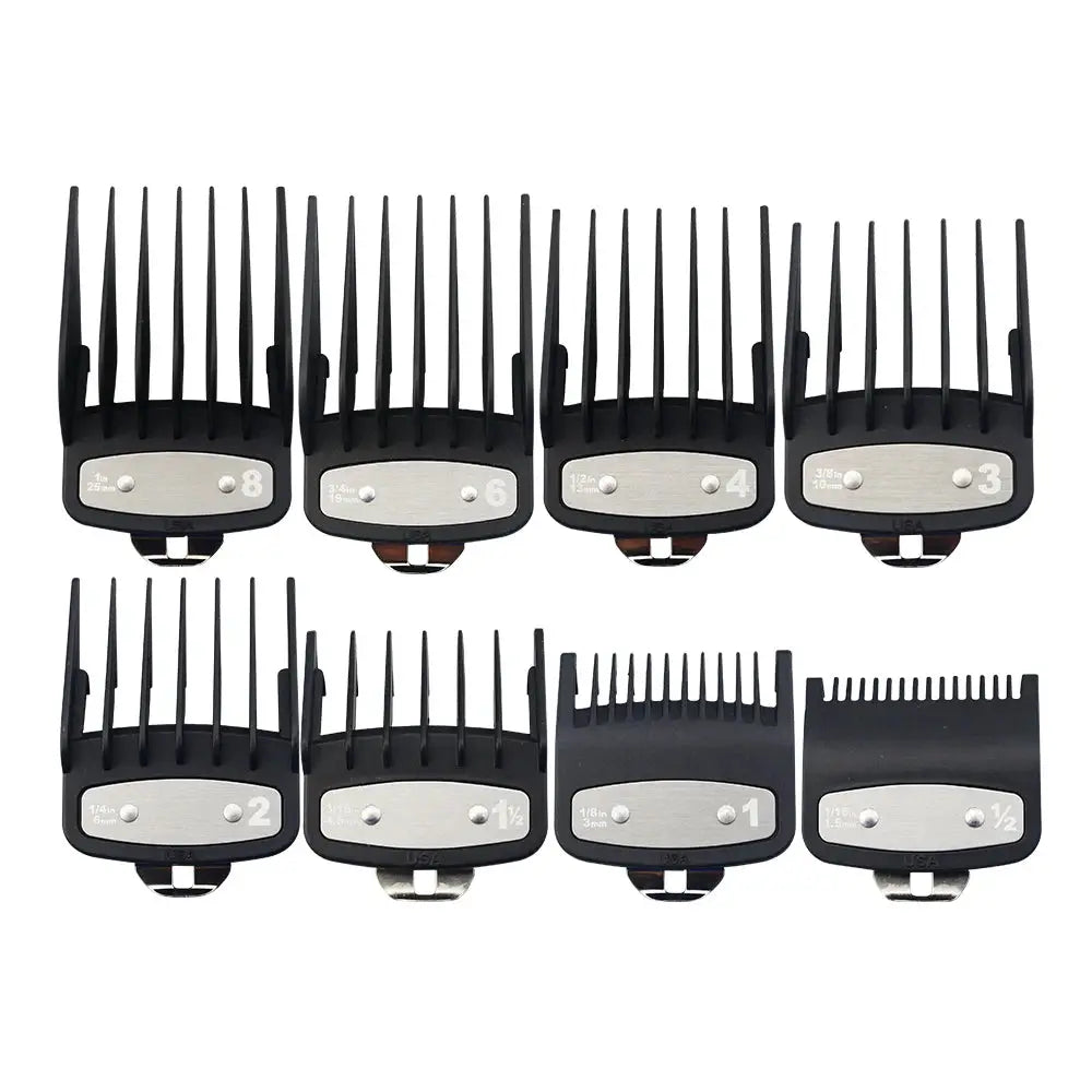 Universal Hair Clipper Guards Barber Trimmer Attachment Limit Combs Professional Barber Accessories Replacement Set Limit Combs from PriceLows™