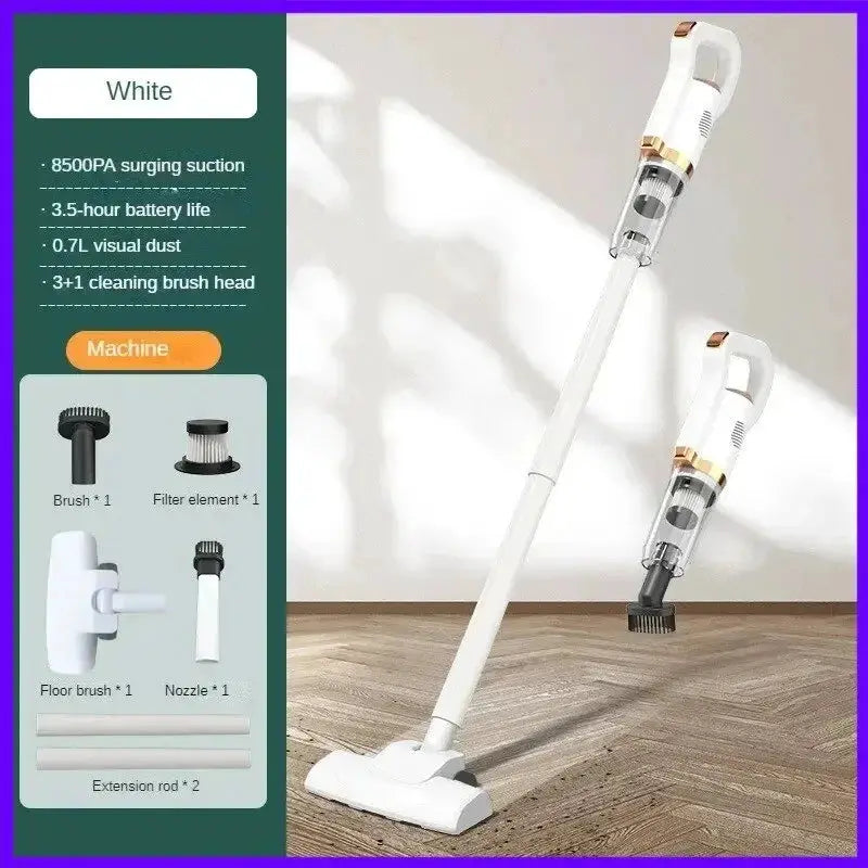 Cordless Handheld Vacuum | Strong Suction | Li-ion Battery | Home Car Use
