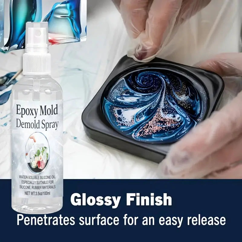 Mold Release Spray | Fast Drying Silicone | High Temp Candles And Epoxy