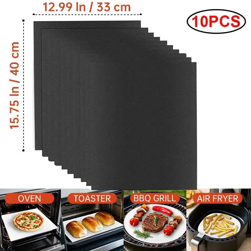 BBQ Grill Mat | Non-Stick | Reusable | Heat Resistant Extra Thick