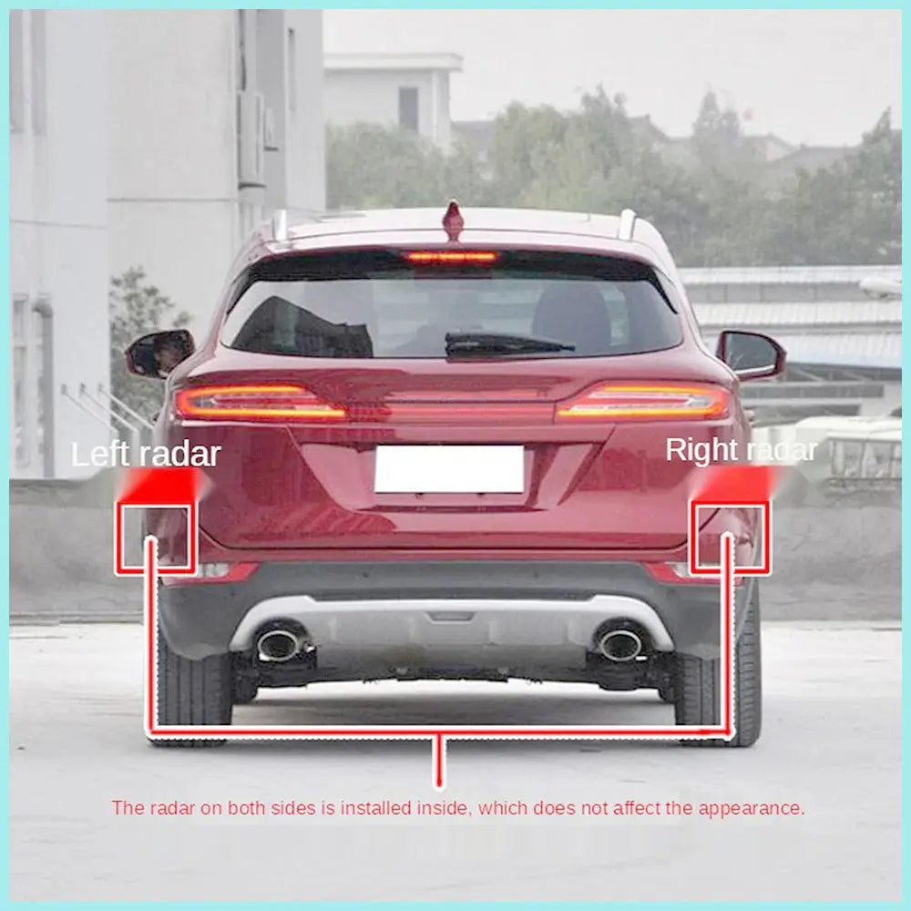 BSD blind spot blind spot monitoring overtaking and parallel auxiliary four-door door opening warning anti-collision system from PriceLows™