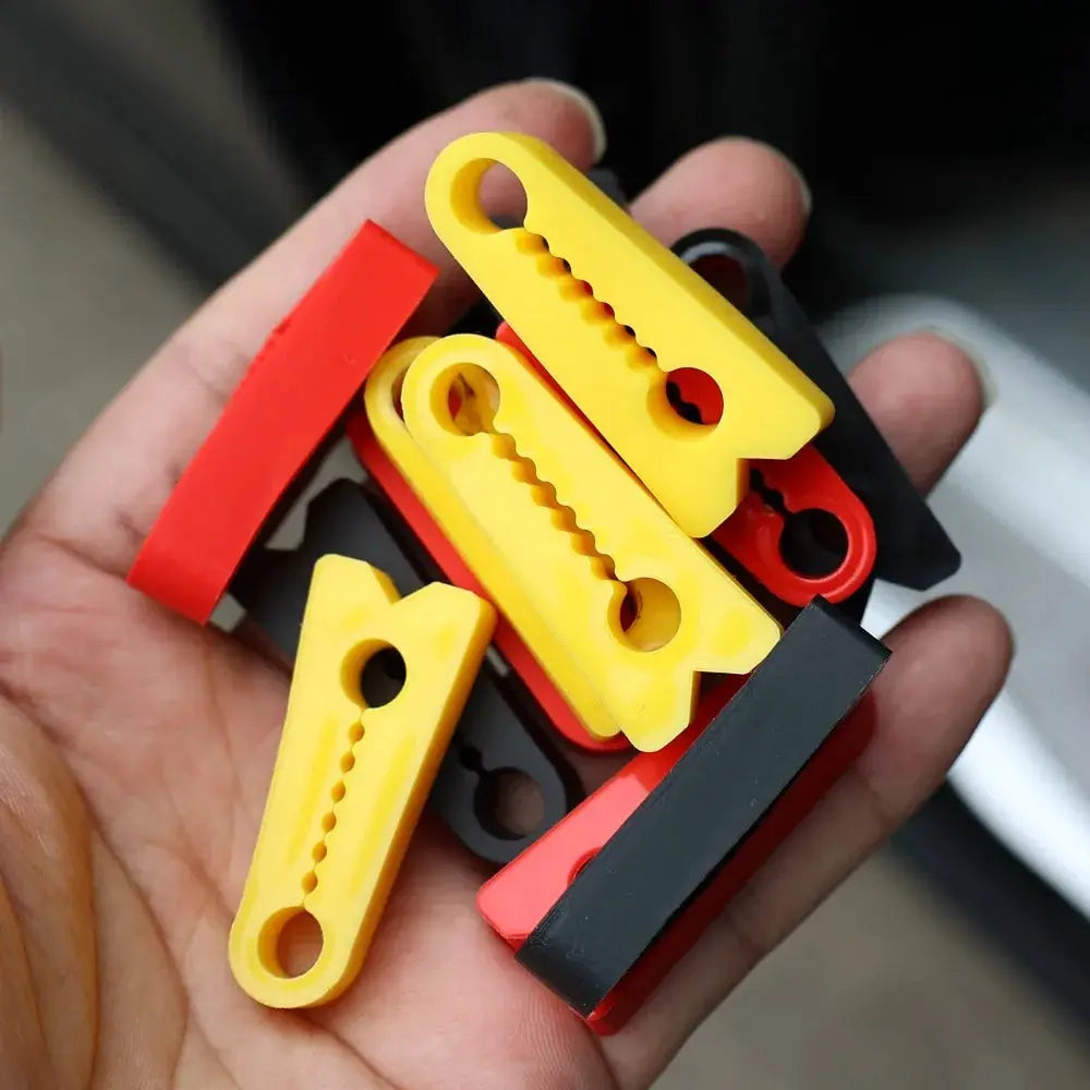 Car Door Shock Absorber Pad | Silicone | 4.2x1.5cm | Yellow Black Red
