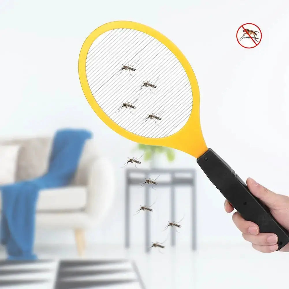 Electric Handheld Bug Zapper Insect Fly Swatter Racket Portable Mosquitos Killer Pest Control For Bedroom Outdoor Bug Zappers from PriceLows™