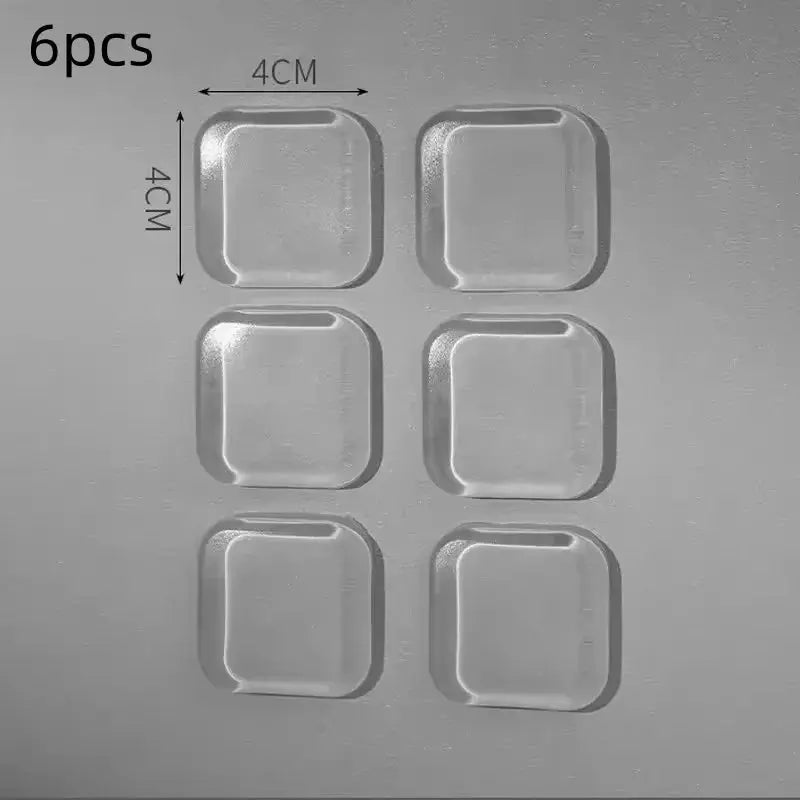 Clear Rubber Door Stopper | Wall Protector | Self Adhesive | Door Handle Bumper