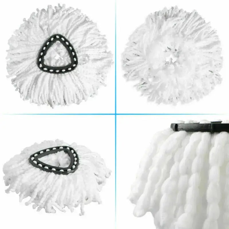 Easy Wring and Clean Floor Mop Turbo Microfibre 2in1 Replacement Refill Mop Head Accessory Home Cleaning Tools Mop from PriceLows™