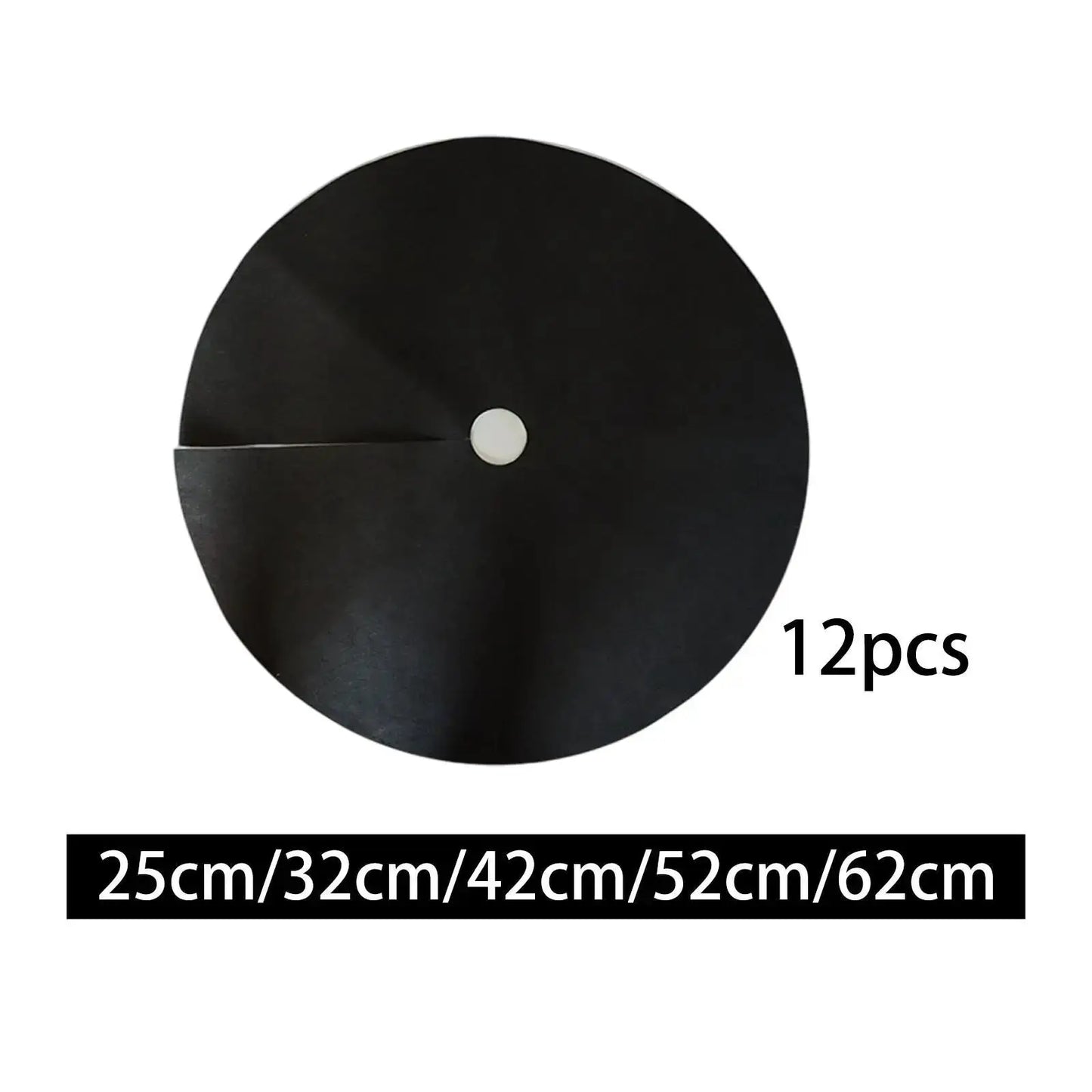 Tree Mulch Rings | Reusable Weed Barrier Mat | Black Plant Guards