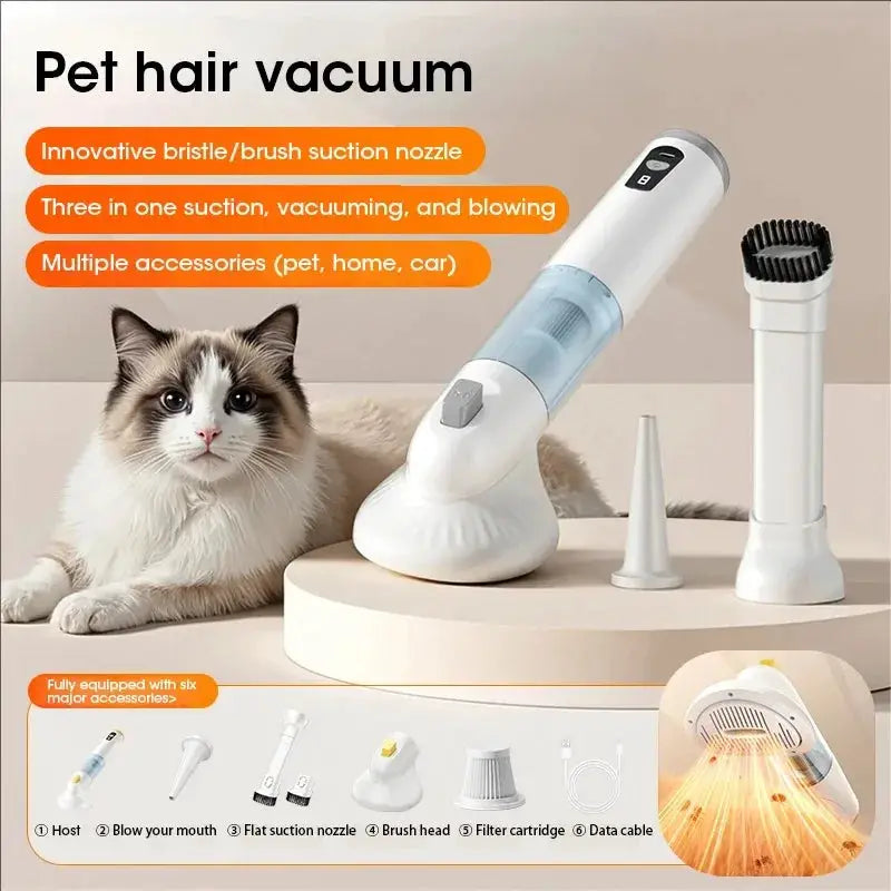 Pet Vacuum Cleaner | Cyclonic Technology | Strong Suction | Car And Home