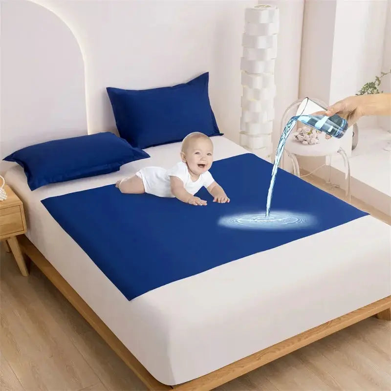 Bed Flat Sheet TPU Waterproof SPA Couple Mattress Cover Adult Urine Pad Baby/Elderly/Pregnant Women Bed Pad Massage Mat Cussion from PriceLows™