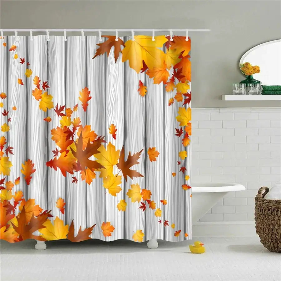 3D Flower Plum Blossom Lotus Lavender Rose Shower Curtains Bathroom Curtain Frabic Waterproof Polyester Bath Curtain with Hooks from PriceLows™