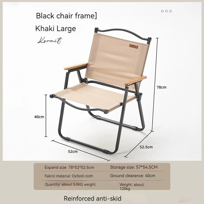 Camping Chair | Aluminum Frame | Ultra-Light Portable | Green