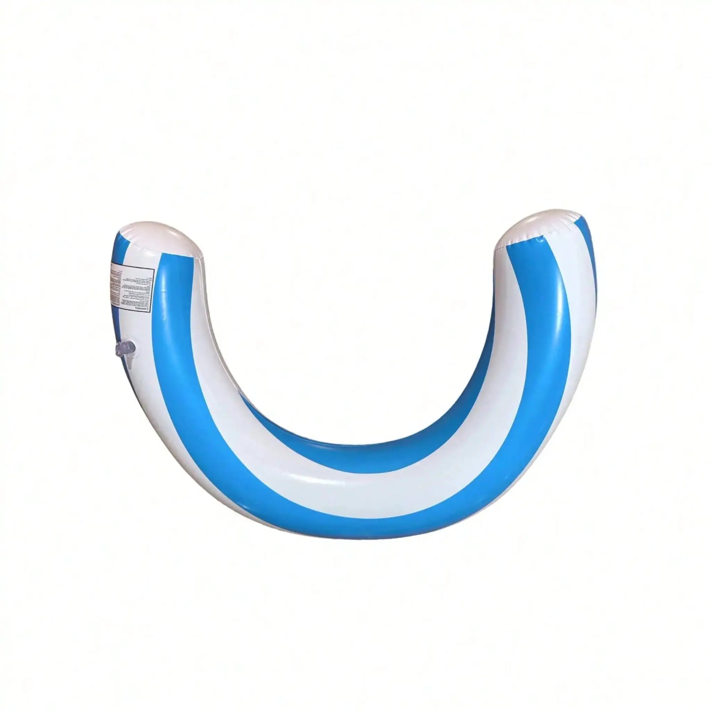Inflatable Pool Ring | U Shaped Arch Design | Striped Thickened PVC | One Size