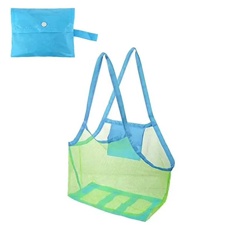 Children Sand Away Protable Mesh Bag Kids Toys Storage Bags Swimming Large Beach eco Bag Women Cosmetic Makeup Bag сумка женска from PriceLows™